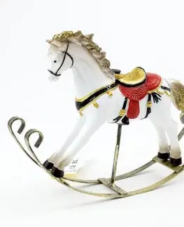 Vianočné ozdoby a dekorácie Kinekus Postavička kôň hojdací, 22x5,5x16cm