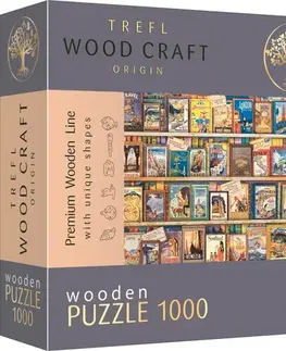 1000 dielikov Trefl Drevené puzzle Svetoví cestovní sprievodcovia 1000 Trefl