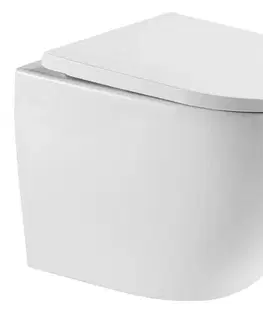 Záchody HOPA - Závesné WC ARCO NEW TORNADO s MIDDLE sedadlom Soft-close OLKLT046EUQ3