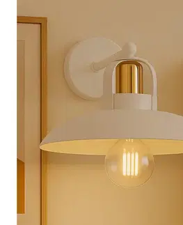 Svietidlá BRILAGI - LED Nástenné svietidlo FLAMENGO 1xE27/60W/230V biela BG72367