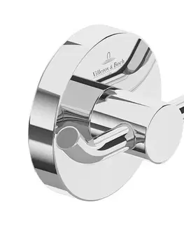 Svietidlá Villeroy & Boch TVA15101200061 - Nástenný háčik ELEMENTS lesklý chróm TVA15101200061