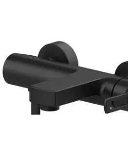 Kúpeľňové batérie Vanová baterie Paffoni Ringo bez sprchového setu 150 mm černá RIN022NO RIN022NO