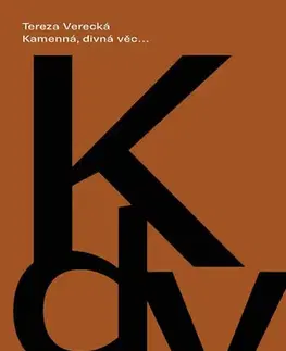 Česká beletria Kamenná, divná věc - Tereza Verecká