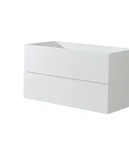 Kúpeľňový nábytok Mereo Aira, kúpeľňová skrinka 100 cm, biela CN712SN