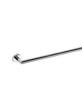Svietidlá Sapho - Nástenný vešiak na uteráky X-ROUND 6,5x65,5 cm lesklý chróm XR404