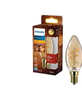 LED osvetlenie LED Stmievateľná žiarovka VINTAGE Philips B35 E14/2,7W/230V 1800K CRI 90 872110304889900