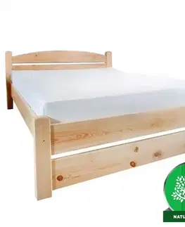 Jednolôžkové postele Posteľ T2 120 borovica