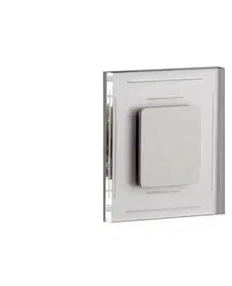 LED osvetlenie LDST SP-01-SS-BZ8 - LED schodiskové svietidlo SPACE 8xLED/1,2W/230V matný chróm SP-01-SS-BZ8