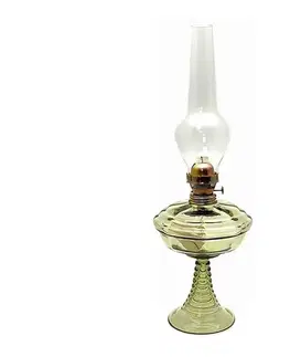 Lampy Floriánova huť Petrolejová lampa DROBĚNA 50 cm lesná zelená 110-0608-0000-12-00-000
