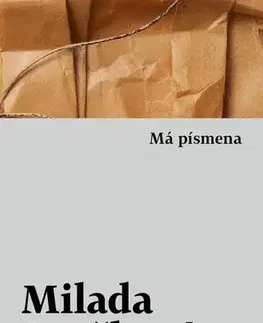 Česká beletria Má písmena - Milada Součková
