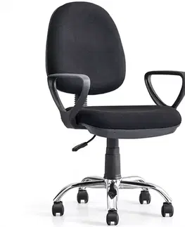 Otočné kreslá Kancelárske kreslo Flint C205 black/chróm