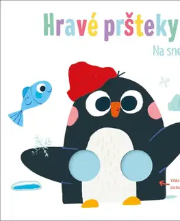 Leporelá, krabičky, puzzle knihy Hravé pršteky: Na snehu