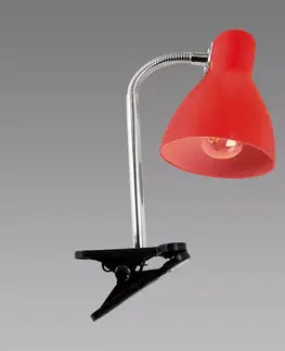 Lampy do predsiene Lampa Kati E27 Red Clip 02862 LB1