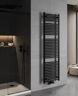 Radiátory do kúpeľne MEXEN - Ares vykurovací rebrík/radiátor 1800x500 mm, 820 W, čierna W102-1800-500-00-70