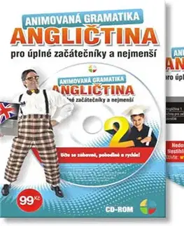 Učebnice pre samoukov Angličtina animovaná gramatika II. - CD
