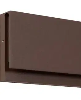 LED osvetlenie Lucide 33819/08/97 - LED vonkajšie nástenné svietidlo LOMAR LED/10W/230V IP54 33819/08/97
