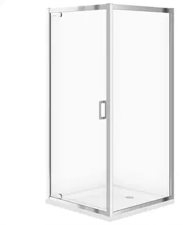 Sprchové kúty Sprchový kút ARTECO PIVOT 80x80x190
