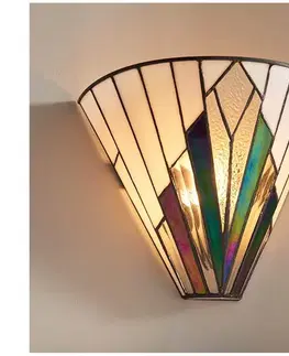 Svietidlá Endon 63940 - Nástenné svietidlo Tiffany ASTORIA 1xE14/40W/230V 63940