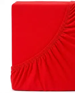 Plachty 4Home jersey prestieradlo Ideál jahodová, 70 x 140 cm