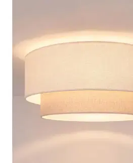 Svietidlá BRILAGI - LED stropné svietidlo BOHO ECO 1xE27/10W/230V pr. 40 cm krémové 8590828052487