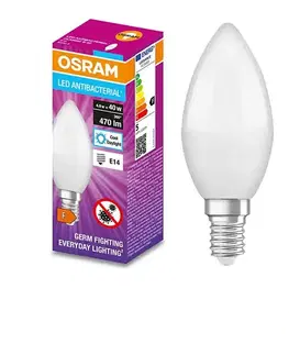 LED osvetlenie LED  Antibakteriálna žiarovka  B40 E14/4,9W/230V 6500K - Osram 4058075561335