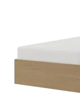 Nábytok Meblar  Jednolôžková posteľ ALESSIO AE12 | zelená 90 x 200 cm