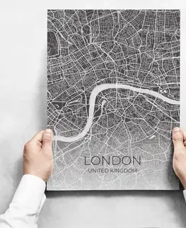 Moderné obrazy Obrazy na stenu - Map Of London