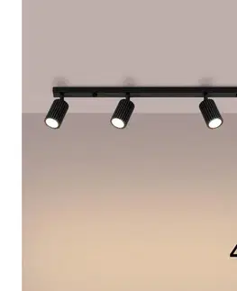 Svietidlá BRILAGI - LED bodové svietidlo CRESTO 4xGU10/10W/230V čierna BR.1584