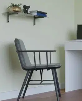 Písacie stoly JASMIN písací stôl so zásuvkami, biely, pravý