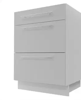Kuchynské skrinky stojace Skrinka do kuchyne Essen grey D3M/60