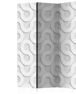 Paravány Paraván Grey Spirals Dekorhome