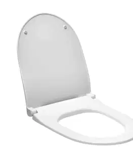 WC dosky WC doska VitrA Sento duroplast biela RN030SQR RN030SQR