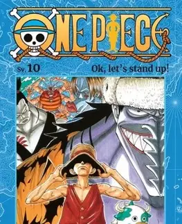 Manga One Piece 10: Ok, let's stand up! - Eiichiro Oda,Petr Kabelka,Eliška Kabelková Vítová