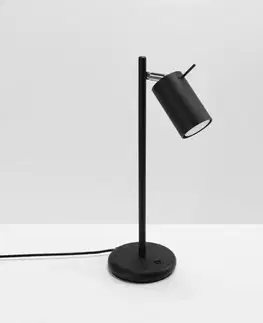 Lampy do obývačky Stolná lampa Oregon A-1091 čierna