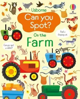 Leporelá, krabičky, puzzle knihy Can you Spot On the Farm - Kirsteen Robson,Lucas Gareth