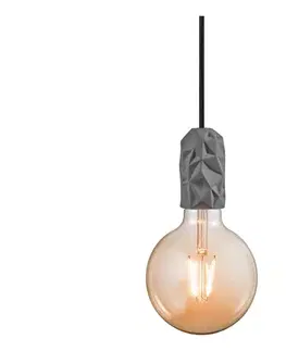 Predlžovacie káble Nordlux - Napájací kábel HANG 1xE27/40W/230V šedá/čierna 2010013010