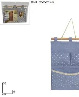Kúpeľňové doplnky (ostatné) MAKRO - Organizér 30x38,5x2,5cm rôzne farby