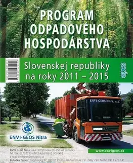 Ekológia, meteorológia, klimatológia Program odpadového hospodárstva SR na roky 2011-2015