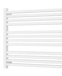 Radiátory do kúpeľne Instalprojekt - Kúpeľňový radiátor STICK LEVEL - Farba radiátora - Biela, Pripojenie radiátora - Bočné pripojenie, Rozmer radiátora HL - 1400 × 555 mm, výkon 744 W RADSTIL146035SP