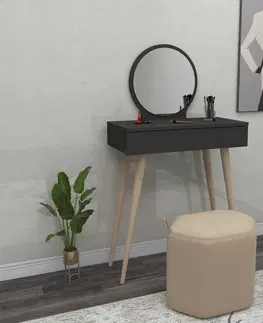 Toaletné Toaletný stolík Siena - Anthracite