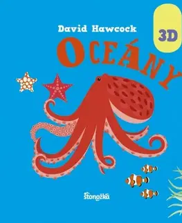 Leporelá, krabičky, puzzle knihy Oceány - David Hawcock,Zuzana Štelbaská