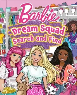 Nalepovačky, vystrihovačky, skladačky Barbie Dream Squad Search and Find - Barbie