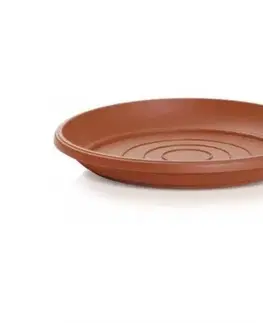 Kvetináče a truhlíky Kinekus Miska pod kvetináč plastová, priemer 33cm NOVA terakota K13, ku kvetináču