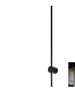 Svietidlá  LED Vonkajšie nástenné svietidlo LED/12W/230V 3000K IP65 čierna 6834