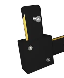 Svietidlá  Konektor pre svietidlá v lištovom systéme CONNECTOR RS BLACK typ L ML3919