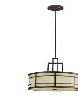 Svietidlá Elstead Feiss FE-FUSION-P-L - Luster na tyči FUSION 3xE27/60W/230V FE-FUSION-P-L