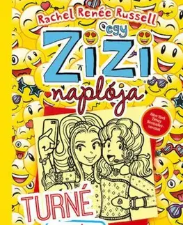 Dobrodružstvo, napätie, western Egy zizi naplója 14. Turné - Mesék egy nem túl jó barátnőről - Rachel Renée Russell,Adrienn Neset