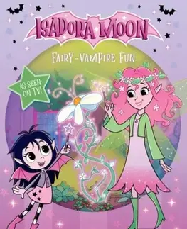 Nalepovačky, vystrihovačky, skladačky Isadora Moon: Fairy-Vampire Fun, a fun two-in-one flip book packed with puzzles, colouring, drawing, and stickers (as seen on TV) - Oxford Children's