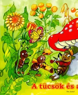Leporelá, krabičky, puzzle knihy A tücsök és a hangyák