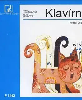 Hudba - noty, spevníky, príručky Klavírní školička - Zdena Janžurová,Milada Borová